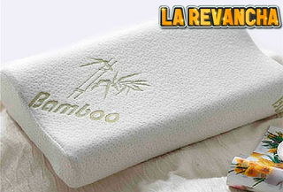 Almohada de Bambú Viscoelastica con Memoria