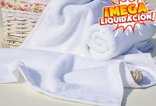 Toallón de Baño Premium Extra Gruesa color Blanco