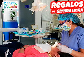 Tratamiento dental a elección con limpieza o blanqueamiento