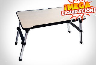 Mesa plegable multifuncional para cama