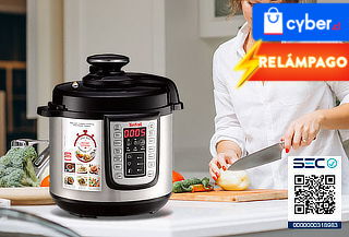 Olla a Presión Robot Eléctrica Programable Tefal CY505E30