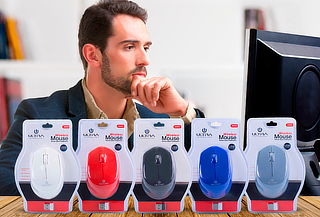 Mouse Óptico Inalámbrico Marca Ultra