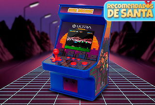 Mini Consola arcade 256 juegos, Pantalla LCD 2.8 pulgadas