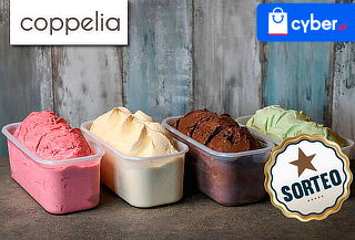 Participa en sorteo Costo $0 de Cubeta Helado 4.5 L Coppelia