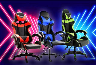 Silla Gamer Galaxy Semi Profesional Reclinable