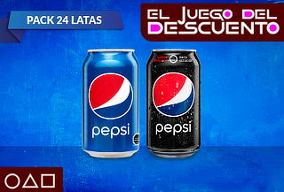 Pack 24 Latas de Pepsi a elección