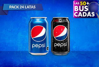 Pack 24 Latas de Pepsi a elección