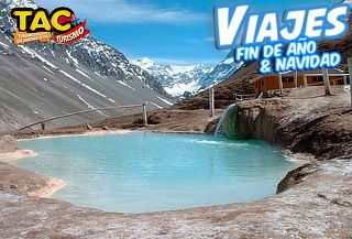 Tour Cajón del Maipo, Baños Colina