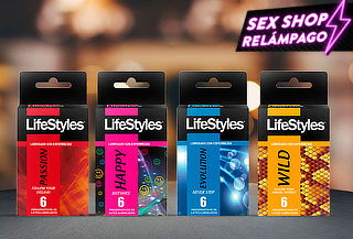 Pack 12 Preservativos Lifestyles a elección