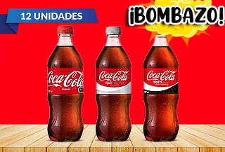 Pack 12 Coca-cola de 591ml