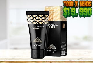 Titan Gel Gold Gel Lubricante Íntimo Para Hombres 50Ml