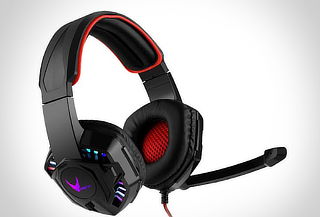 Audifono Gamer con luces Led y microfono