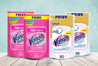 Pack 4 Vanish Detergente polvo 450 grs c/u