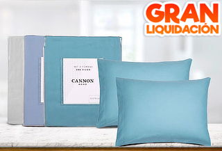Pack 4 Fundas Almohada 180 Hilos American Family