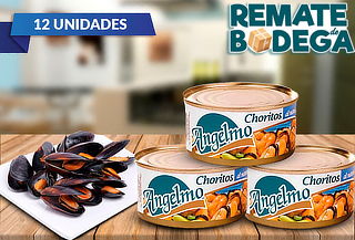 Pack de 12 Choritos Angelmo Aceite o Agua