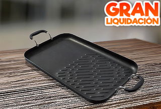 Plancha Doble Ilko 46x28 cm majestic