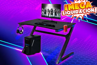 Escritorio Gamer, estructura en forma de Z