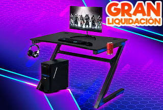 Escritorio Gamer, estructura en forma de Z