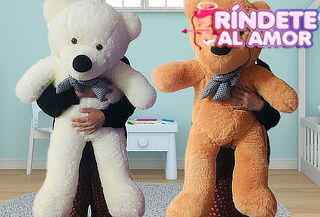 Oso de Peluche Gigante + Envió a Domicilio + Regalo