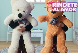 Oso de Peluche Gigante + Envió a Domicilio + Regalo