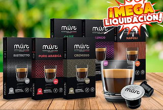 Pack 20 o 50 Capsulas Café Compatible con Nespresso