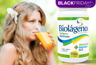 Biolágeno Hidrolizado 750 g, Sabor Frutal