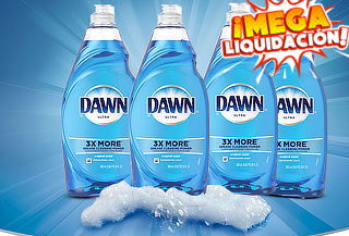 Pack 4 Dawn Lavalozas Botella 709ml