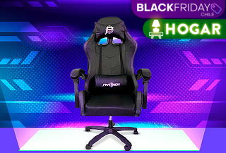Silla Panther Gamer Reclinable RGB LED.