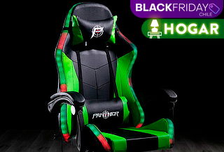Silla Panther Gamer Reclinable RGB LED.