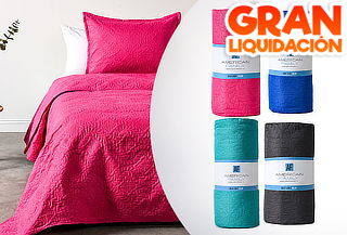 Quilt Verano American Family, Medidas y color a eleccion