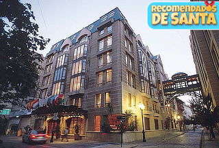 Cena navideña y estadía en Hotel Fundador