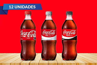 Pack 12 Coca-Cola Normal de 591ml 