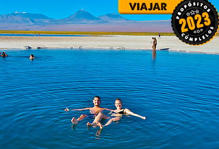 Laguna Cejar en San Pedro de Atacama