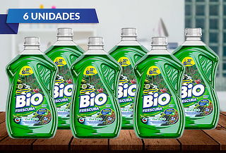 18 Litros Detergente Líquido Bio Frescura Bosque Nativo