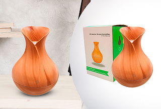 Humidificador Purificador de Aire de Madera Pequeño