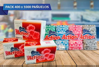 Pack de 400 Pañuelos Desechables