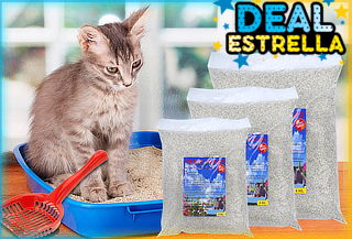 25 kg Arena Sanitaria para Gatos Premium Tracy Clean