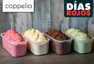 Pote de Helados Coppelia, 4,5 litros. Retiro en Local