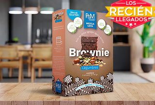 ¡Descubre Sabores! Preparación para Brownie de Legumbres