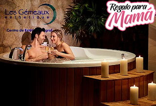 Velada Romántica para 2 con Hot Tub y más en Les Gemeaux