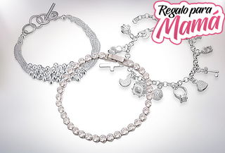 Pulsera Bañadas en Plata 925 a elección
