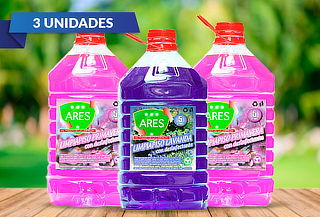 Pack de 3 Limpiapisos 5 lts cada uno Marca Ares