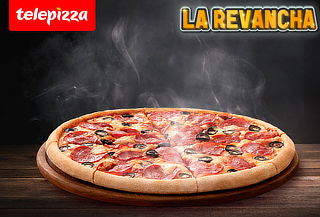 Telepizza: Paga $7.990 consume $10.000