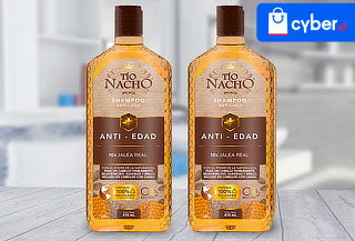Pack 2 Tio Nacho Shampoo Jalea Real