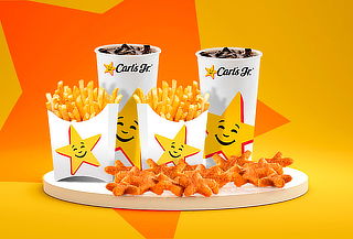 Chicken Stars Para Compartir en Todos Los Carl's Jr