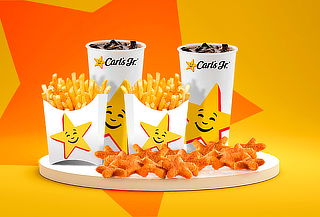 Chicken Stars Para Compartir en Todos Los Carl's Jr