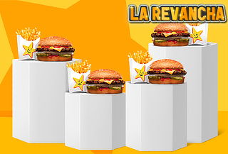 4x4 Big Cheese Burger de 100 Gr. C/U. En Todos Los Carl's Jr