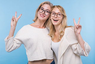 2 Lentes con Cristales Antirreflejo