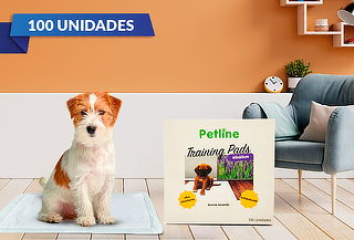 Pack 100 Toallas Entrenamiento Mascotas 60cm X 60cm