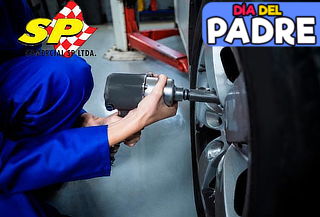 Alineación + balanceo + rotación + inspección ocular